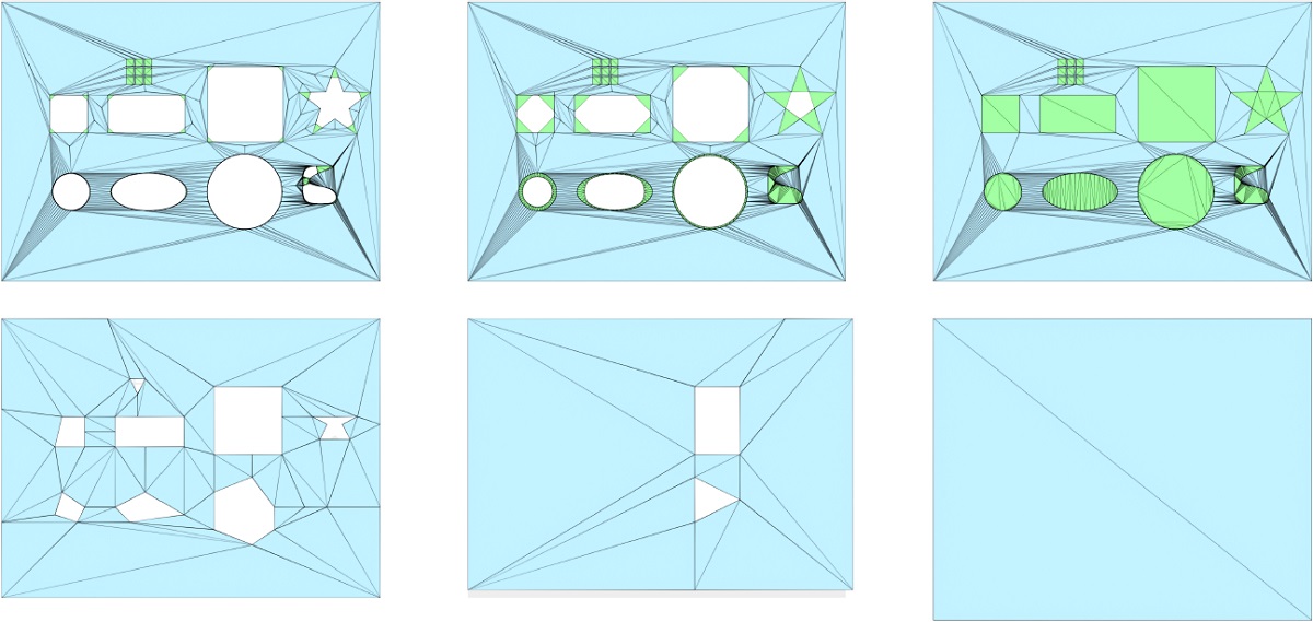2D test environment. 2D test environment.