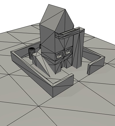 Polygonal environment