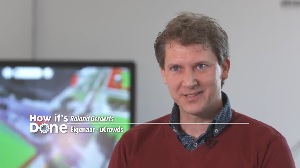 Appearance of crowd simulation R&D in Dutch TV show, How it's done