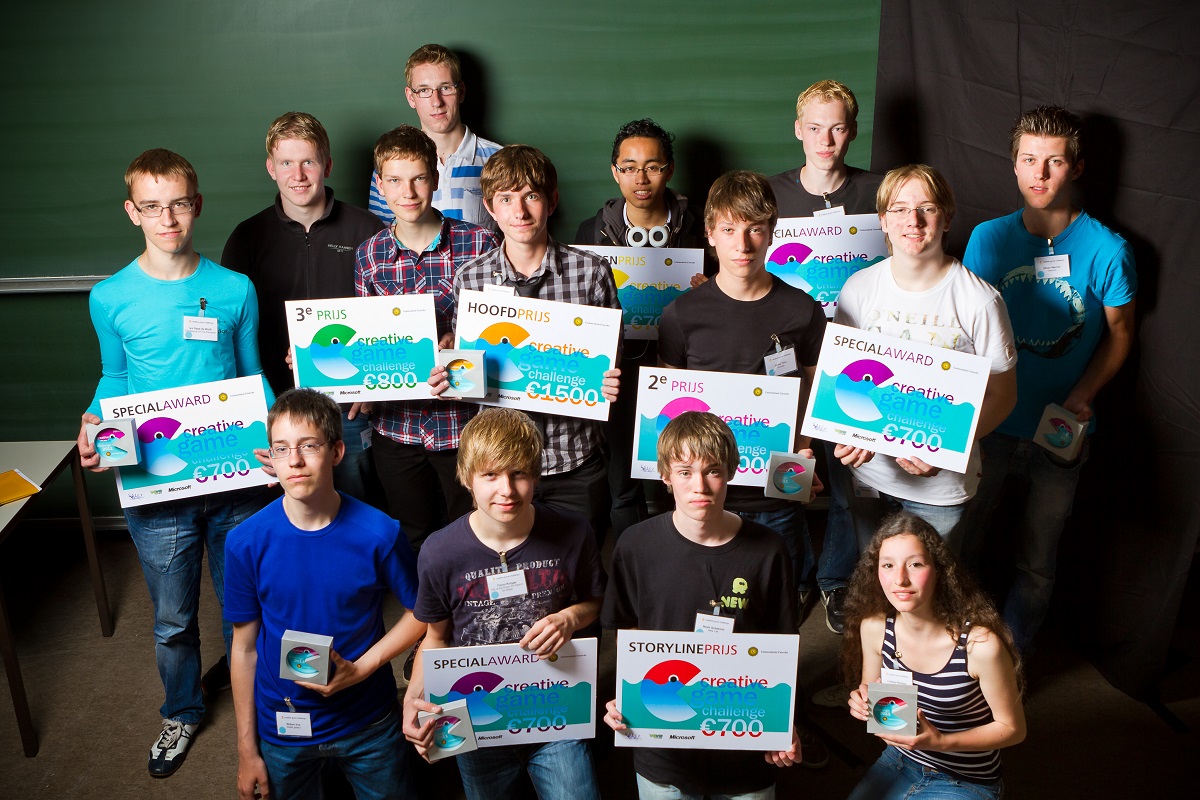 Winners of the 2010-2011 edition of the Creative Game Challenge.