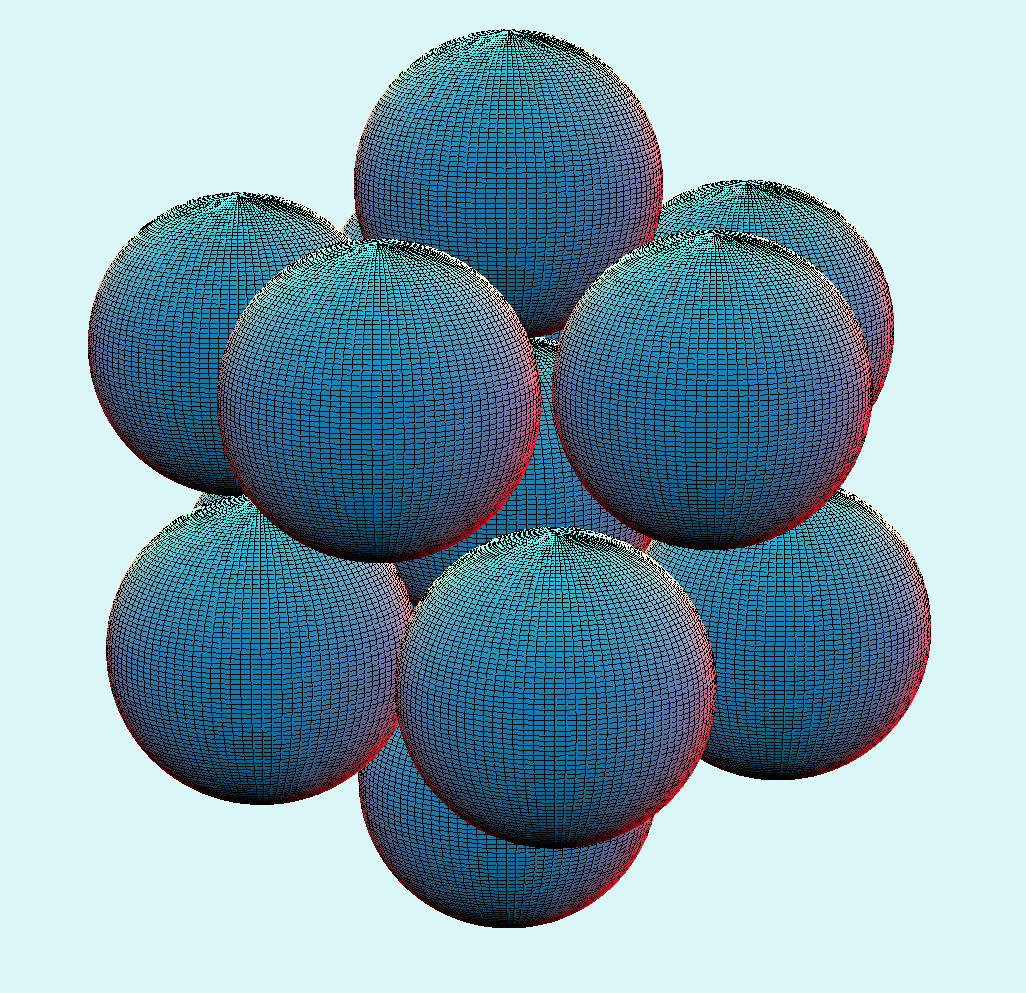 ten of twelf kissing spheres