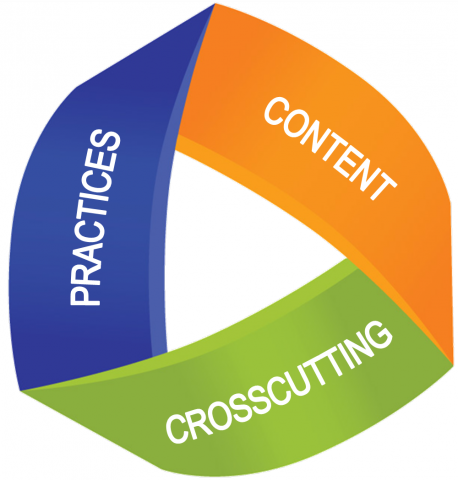 logo ngss met de drie dimensies