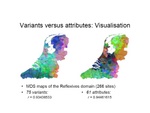 Variants versus attributes: Visualisation