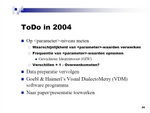 ToDo in 2004