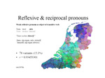 Reflexive & reciprocal pronouns
